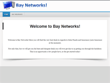 Tablet Screenshot of baynetworks.com